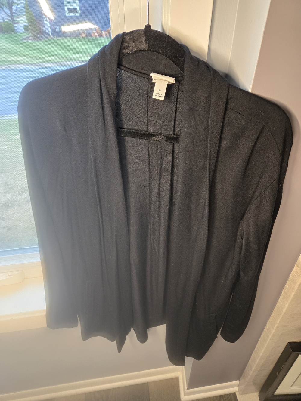 a new day Black Women's Lightweight Cardigan
